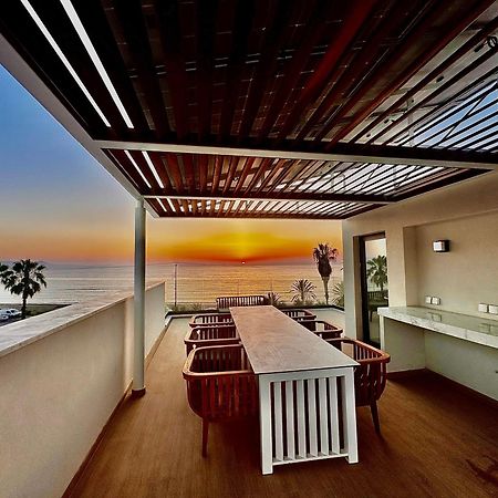 Santa Barbara Seafront Villas W Jacuzzi Pool Paphos Exterior foto